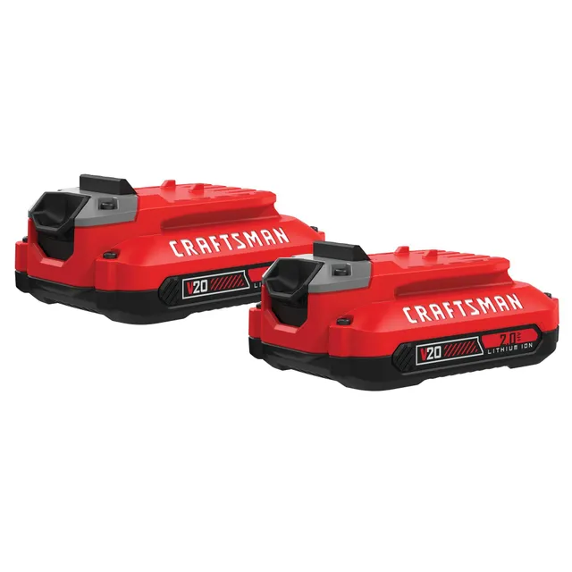 craftsman-v20-2-0ah-lithium-ion-battery-2-pack-cmcb202-2 image 1