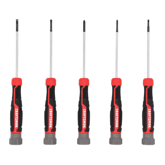 craftsman-precision-screwdriver-set-5-piece-with-magnetic-tips-cmht65141 image 1
