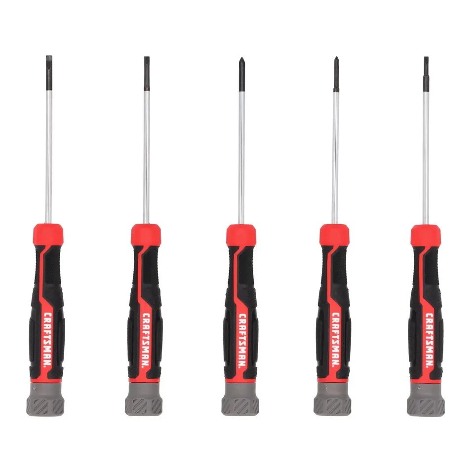 craftsman-precision-screwdriver-set-5-piece-with-magnetic-tips-cmht65141 image 1