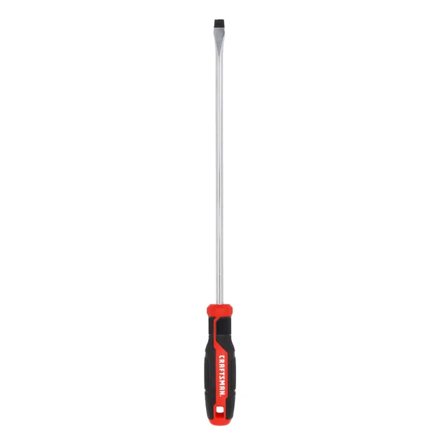 craftsman-screwdriver-sl3-8-in-x-12-in-extra-long-slotted-magnetic-tip-comfort-g image 1