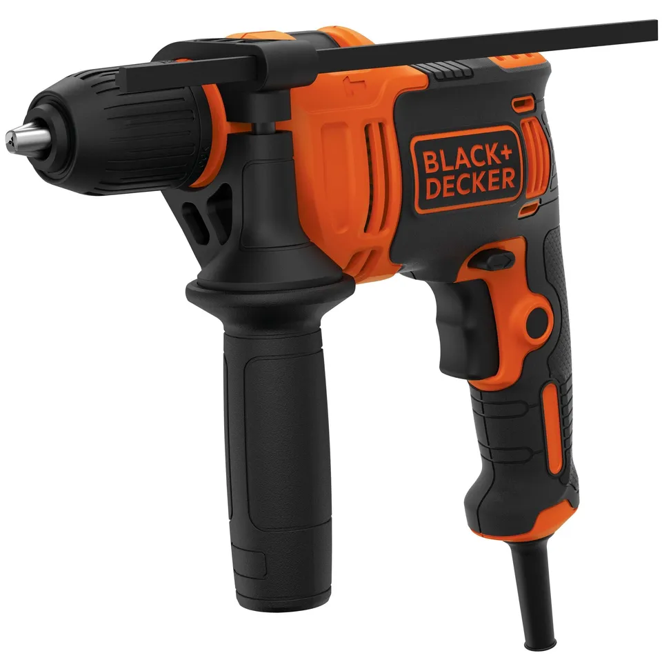 black-decker-6-5-amp-1-2-inch-corded-hammer-drill-with-side-handle image 1