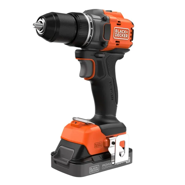 black-decker-20v-max-powerconnect-cordless-brushless-1-2-inch-drill-driver-kit-b image 1