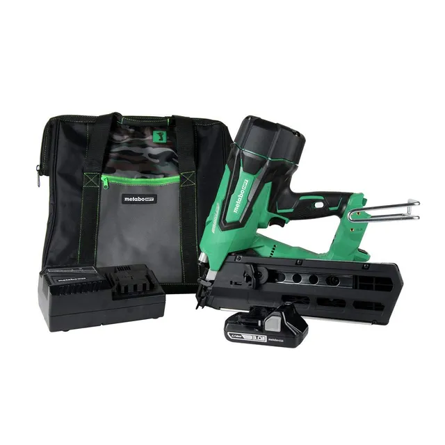 metabo-hpt-nr1890drs-18v-brushless-cordless-framing-nailer-kit image 1