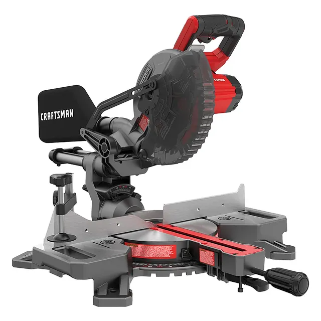 craftsman-v20-cordless-sliding-miter-saw-7-1-4-inch-single-bevel-battery-charger image 1