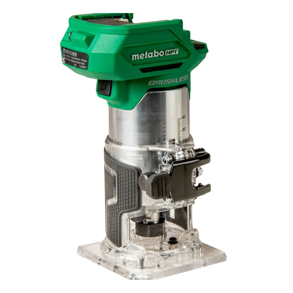 metabo-hpt-m1808daq4-18v-cordless-trim-router-with-led-light-variable-speed-batt image 1