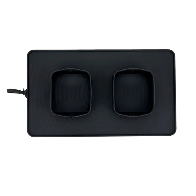 black-decker-double-pet-travel-bowl-2x2-cup-silicone-foldable image 1