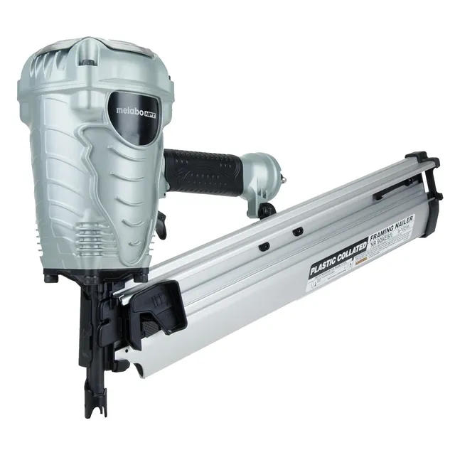 metabo-hpt-nr90aes1-framing-nailer-21-degree-plastic-collated-lightweight-7-5-lb image 1