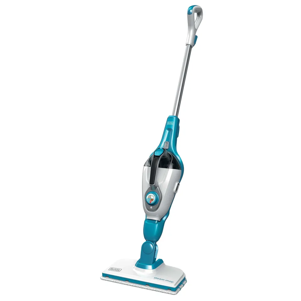 black-decker-2-in-1-steammop-and-portable-steamer-corded image 1