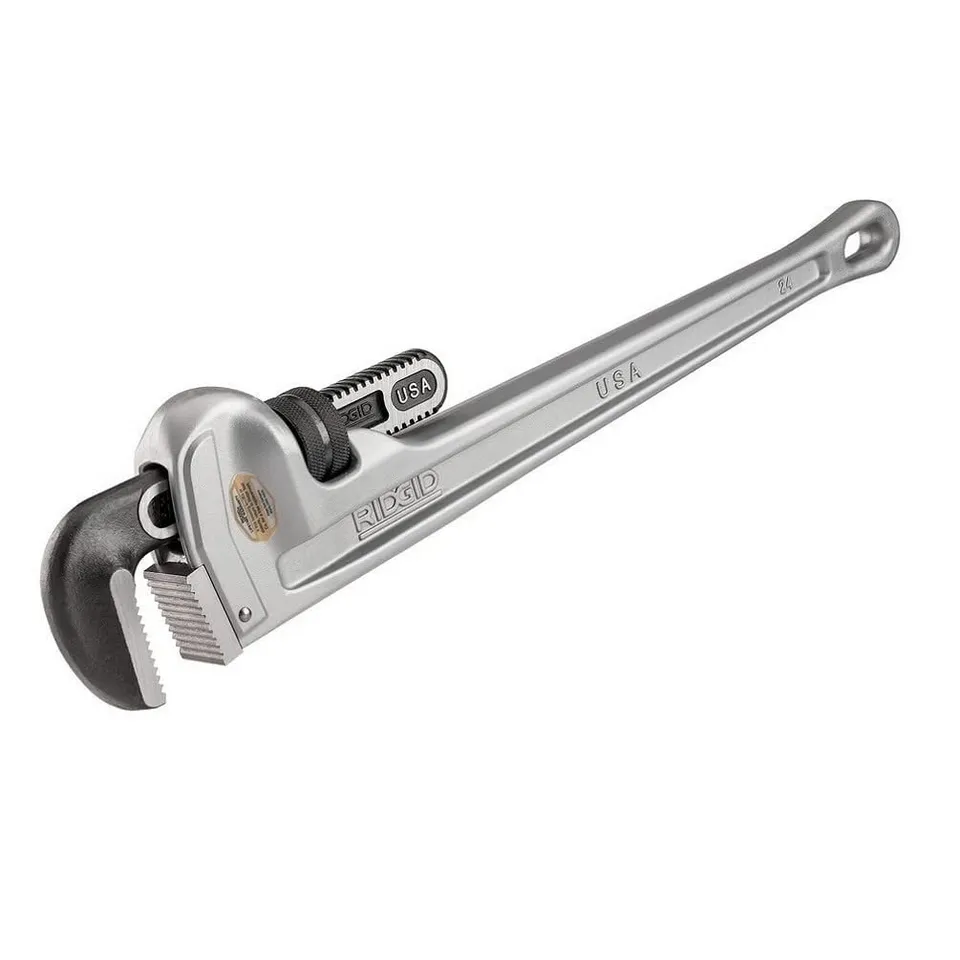 ridgid-model-824-24-inch-aluminum-straight-pipe-wrench-31105 image 1