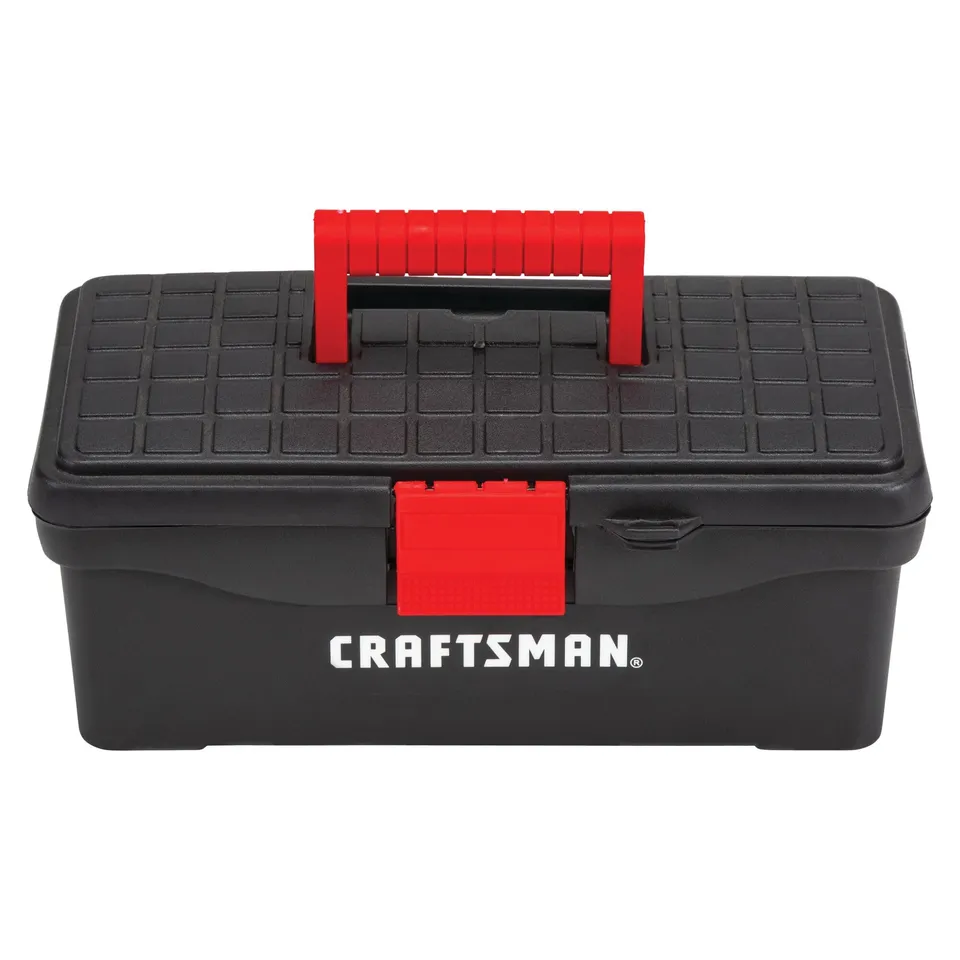 craftsman-tool-box-lockable-13-inch-red-black-cmst13004 image 1