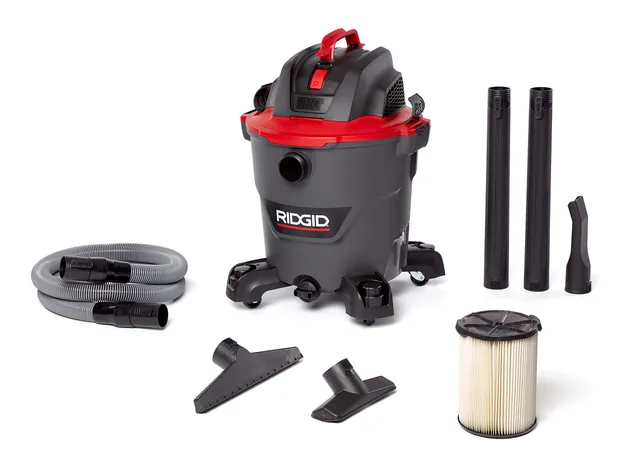 ridgid-62703-rt1200-nxt-12-gallon-wet-dry-vacuum-with-5-0-peak-hp-motor-casters- image 1