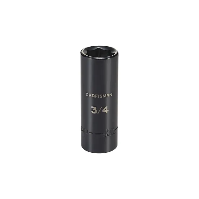 craftsman-deep-impact-socket-sae-1-2-inch-drive-3-4-inch-cmmt16061 image 1