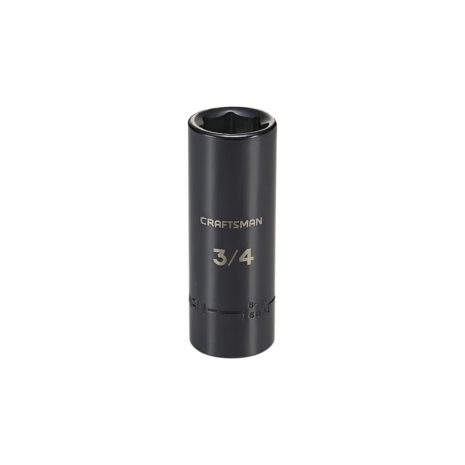 craftsman-deep-impact-socket-sae-1-2-inch-drive-3-4-inch-cmmt16061 image 1