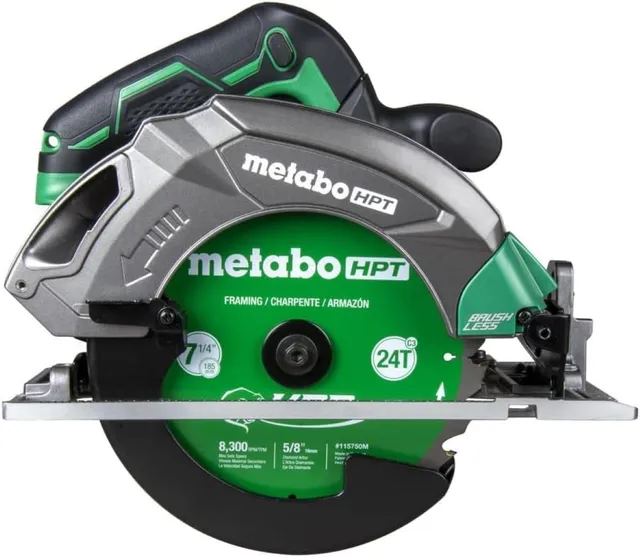 metabo-hpt-18v-multivolt-7-1-4-cordless-circular-saw-tool-only-c1807daq4 image 1