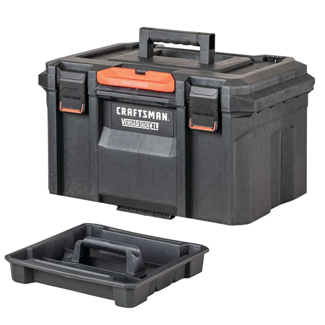 craftsman-versastack-xl-tool-box-waterproof-indoor-outdoor-stackable-tool-storag image 1