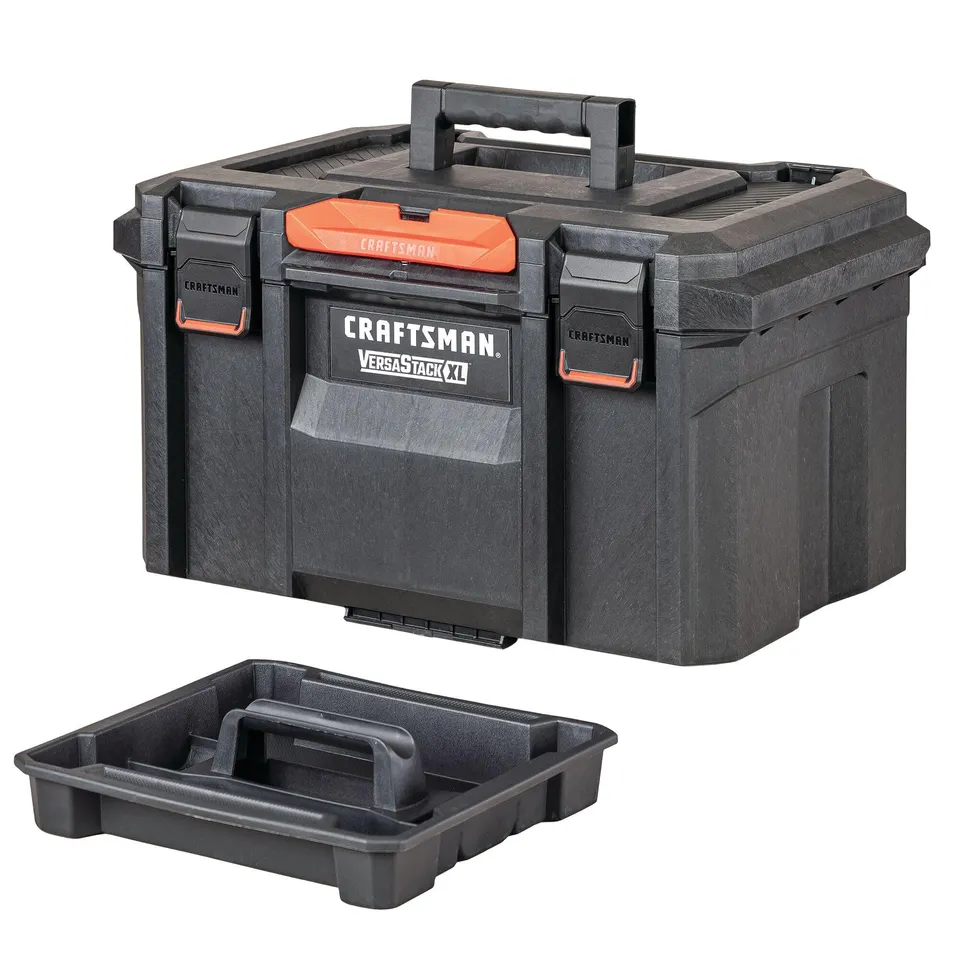 craftsman-versastack-xl-tool-box-waterproof-indoor-outdoor-stackable-tool-storag image 1
