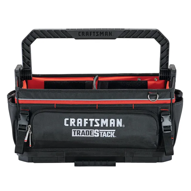 craftsman-tradestack-system-tool-bag-22-inch-open-mouth-tote-waterproof-hard-bot image 1