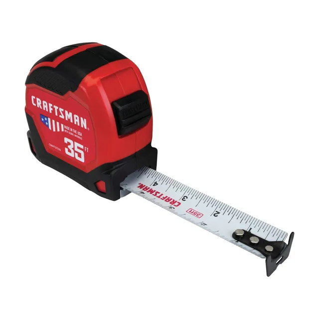 craftsman-35-foot-tape-measure-with-11-ft-standout-cmht37535s image 1
