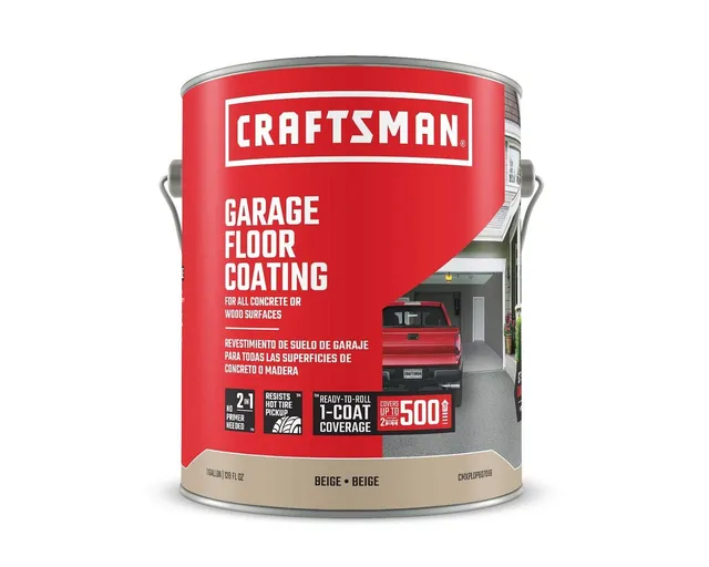 craftsman-garage-floor-paint-and-coating-satin-finish-1-gallon-4l-for-concrete-a image 1