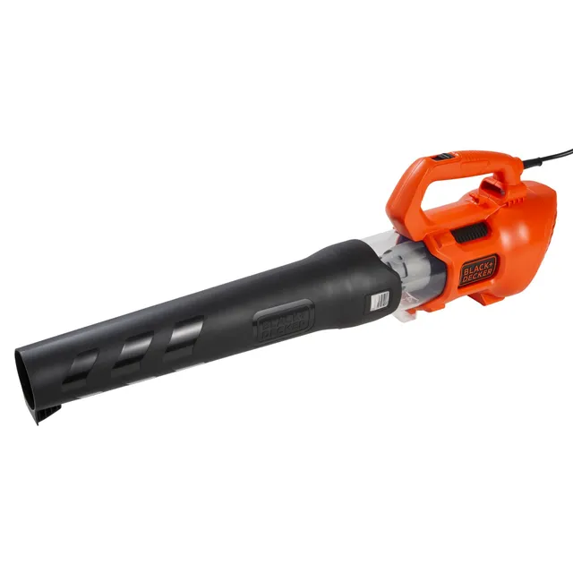 black-decker-9-amp-electric-axial-leaf-blower-with-2-speed-control image 1