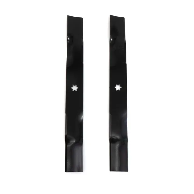 craftsman-cmxgzam110106-46-inch-mulching-blade-set-for-riding-mowers-2-pack image 1