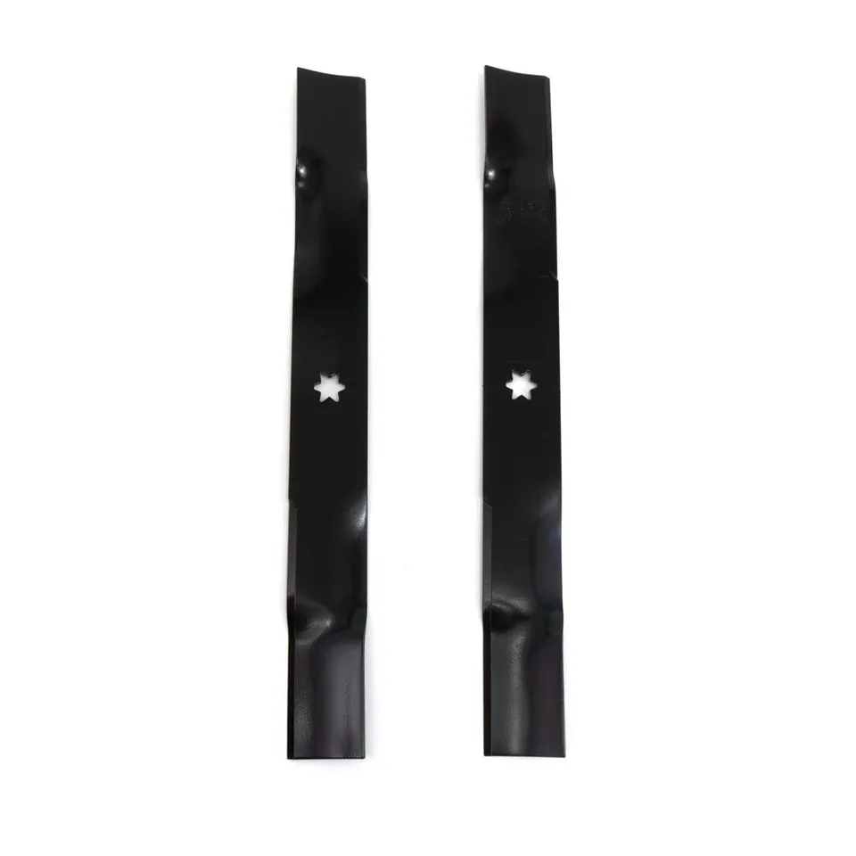 craftsman-cmxgzam110106-46-inch-mulching-blade-set-for-riding-mowers-2-pack image 1