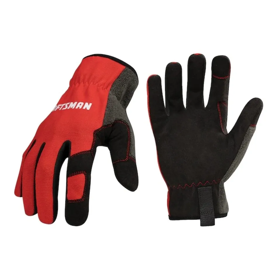 craftsman-work-gloves-touchscreen-compatible-easy-slip-on-speed-cuff-2-pair-pack image 1
