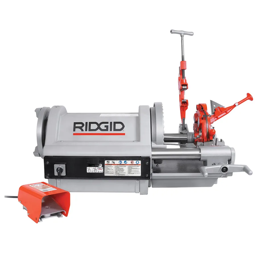 ridgid-26092-model-1224-npt-threading-machine-with-hammer-chuck-25-sale image 1