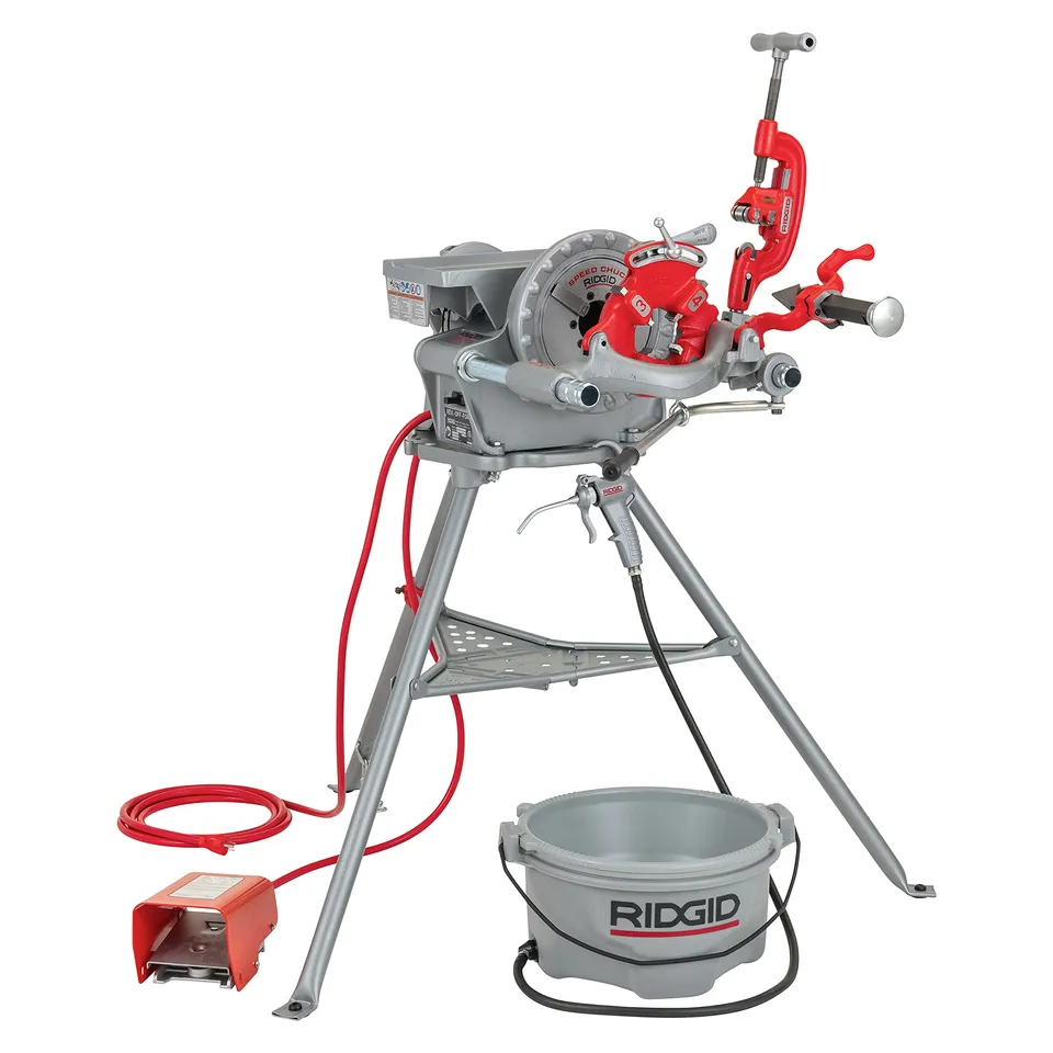 ridgid-model-300-power-drive-complete-threading-machine-15682-38-rpm-1-2-to-2-pi image 1