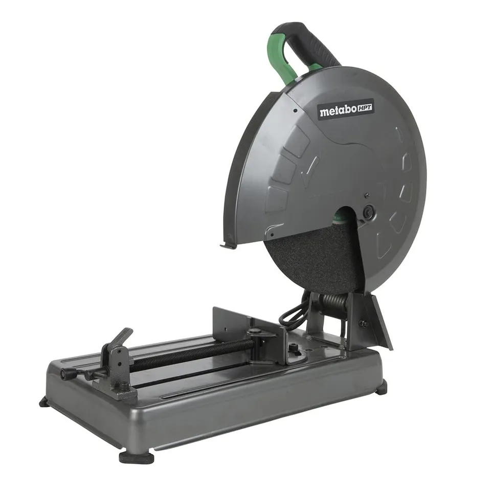 metabo-hpt-14-inch-portable-metal-chop-saw-cc14sfs-with-15-amp-motor image 1