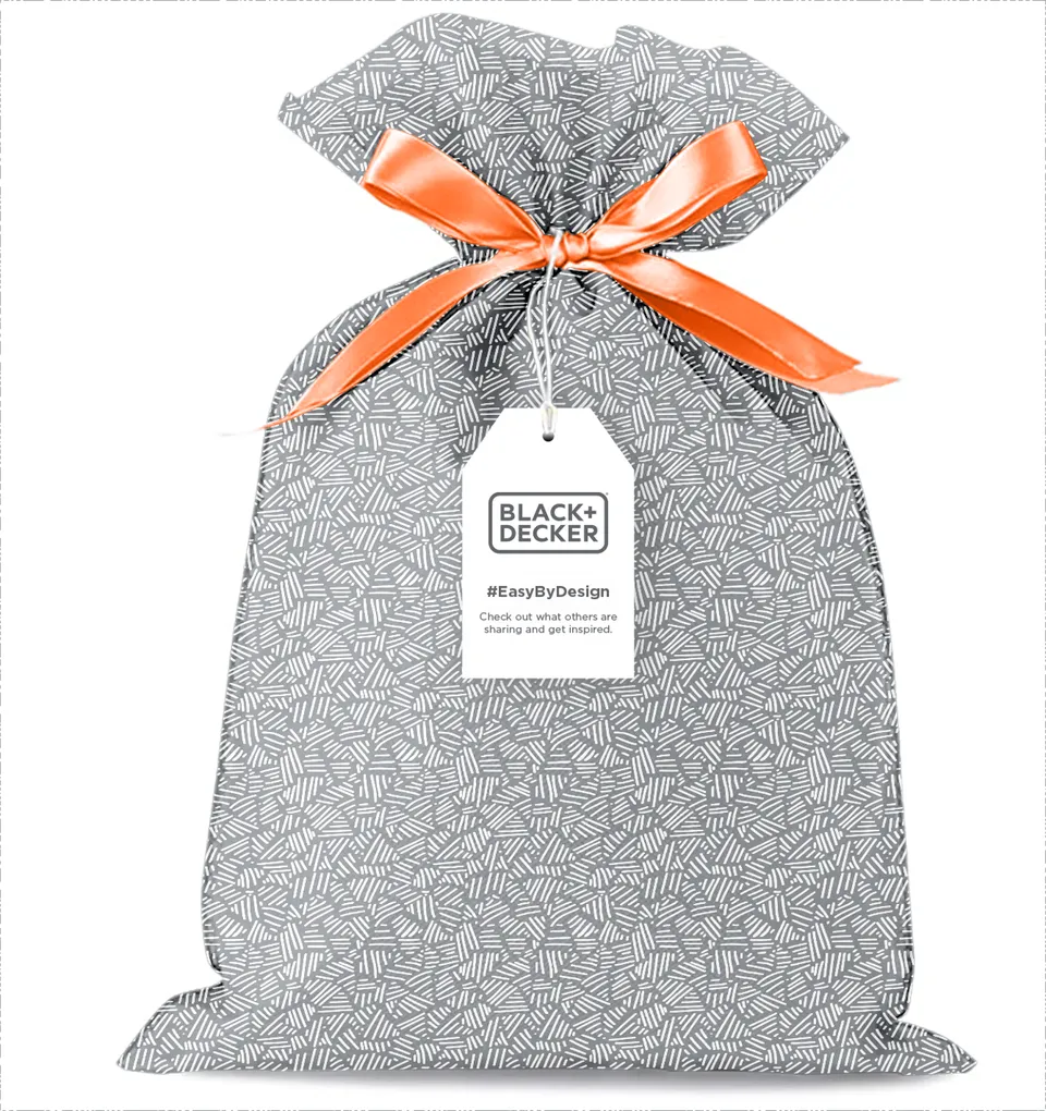 black-decker-gift-wrap-and-message-premium-gift-bag-and-special-wrapping image 1