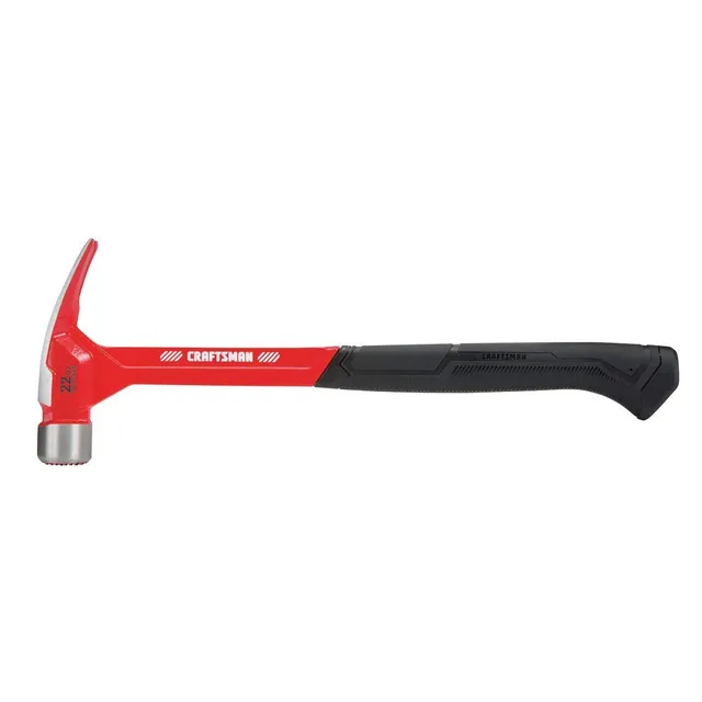 craftsman-cmht51435-22-oz-steel-framing-hammer-milled-face-vibration-reducing-gr image 1