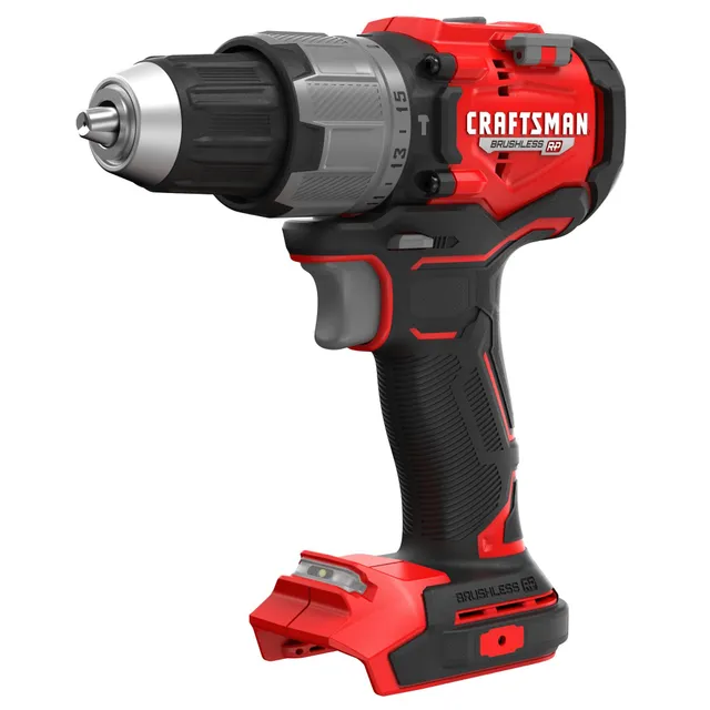 craftsman-v20-1-2-inch-cordless-hammer-drill-bare-tool-only-cmcd726b image 1