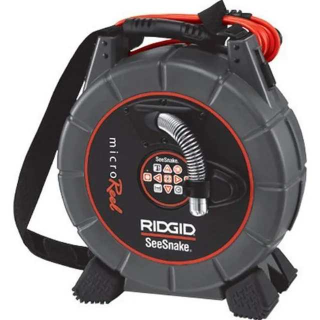 ridgid-35188-seesnake-l100c-microreel-video-inspection-camera-with-sonde-and-cou image 1