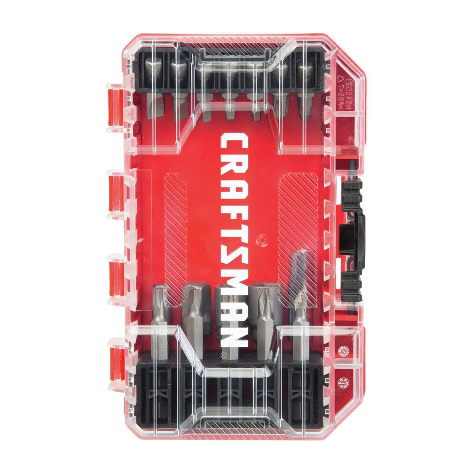 craftsman-screwdriver-bit-set-24-piece-shock-resistant-tool-steel-cmaf1224 image 1