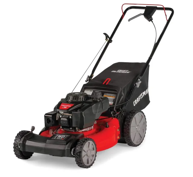 craftsman-m215-21-inch-3-in-1-high-wheeled-fwd-self-propelled-gas-lawn-mower-wit image 1