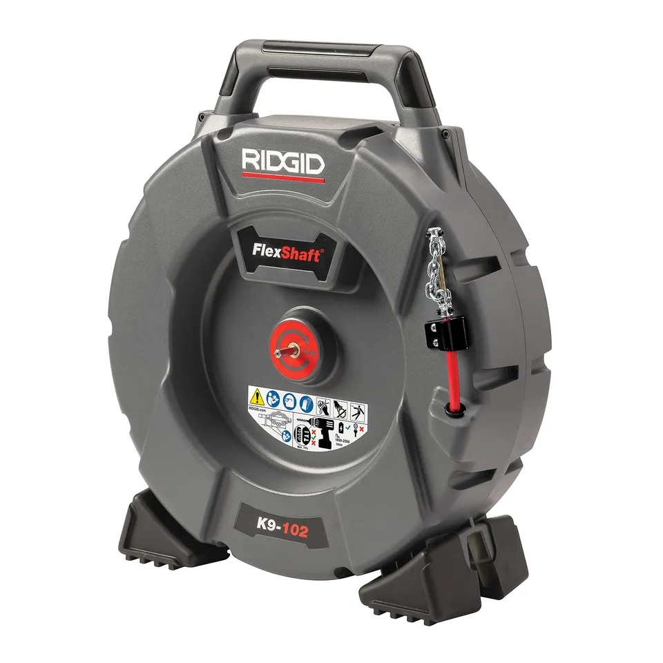 ridgid-64263-model-k9-102-flexshaft-drain-cleaning-machine-kit-for-1-1-4-2-pipes image 1