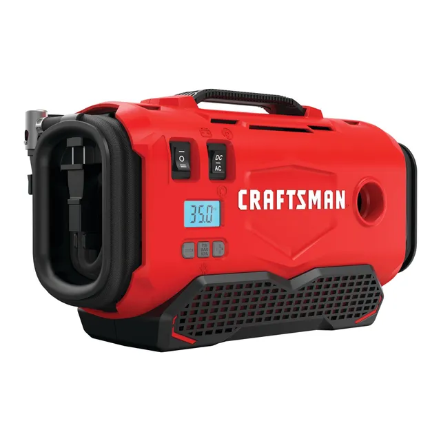 craftsman-v20-tire-inflator-portable-air-compressor-cmce520b-cordless-120v-12v-a image 1