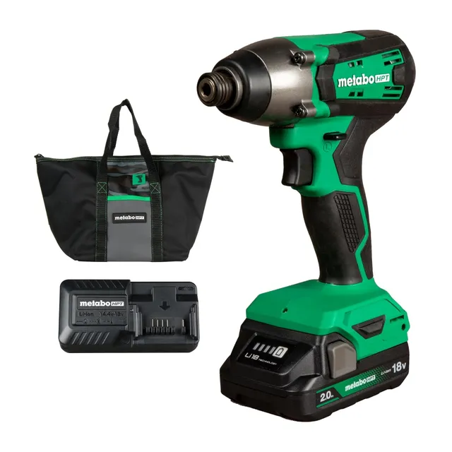 metabo-hpt-18v-multivolt-cordless-impact-driver-kit-wh18dfx-1-4-inch-1-328-in-lb image 1