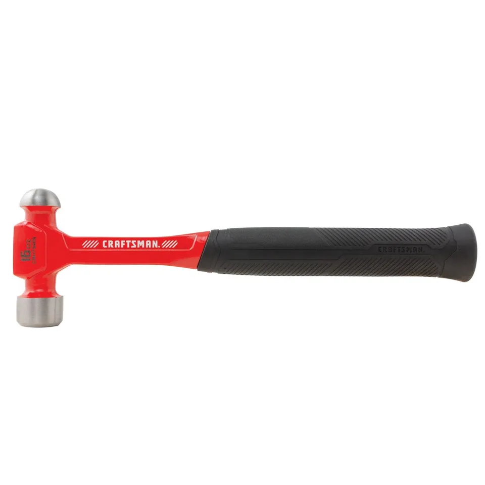 craftsman-16-oz-ball-peen-hammer-with-anti-vibration-handle-cmht54179 image 1