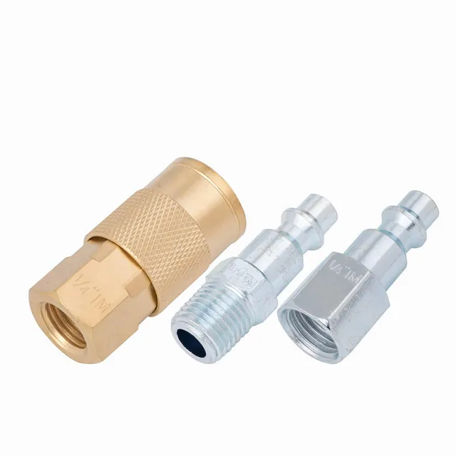 craftsman-1-4-in-npt-universal-coupler-plug-kit-3-piece-industrial-interchange-s image 1