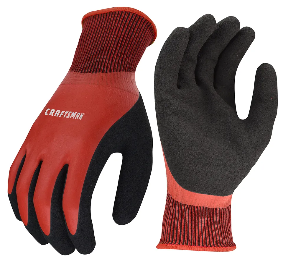 craftsman-sandy-foam-latex-waterproof-grip-glove-large-red image 1