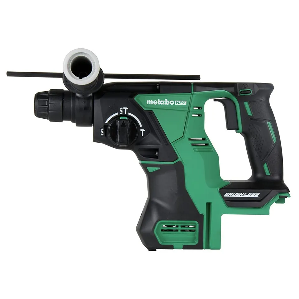 metabo-hpt-dh18dblq4-18v-brushless-sds-plus-rotary-hammer-drill-tool-body-only image 1