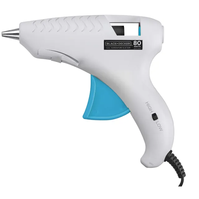 black-decker-dual-temperature-hot-glue-gun image 1