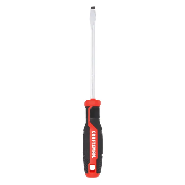 craftsman-sl5-16-in-x-6-in-slotted-screwdriver-magnetic-tip-comfort-grip-cmht651 image 1
