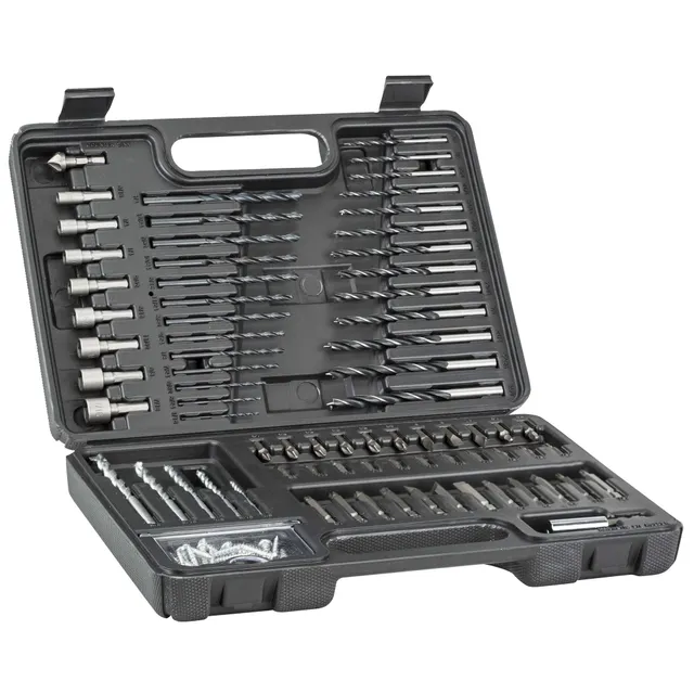 black-decker-109-piece-screwdriver-bit-set-and-drill-bit-set image 1