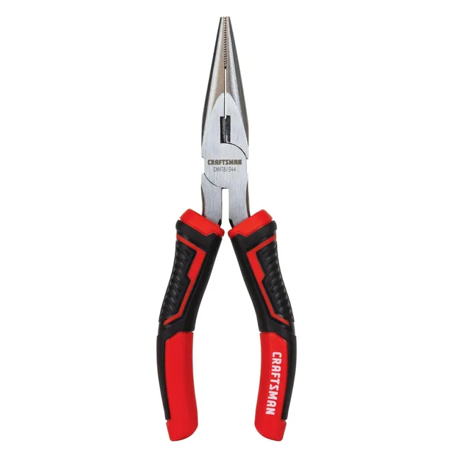 craftsman-6-inch-long-nose-pliers-cmht81644-precision-jaw-for-electronics image 1