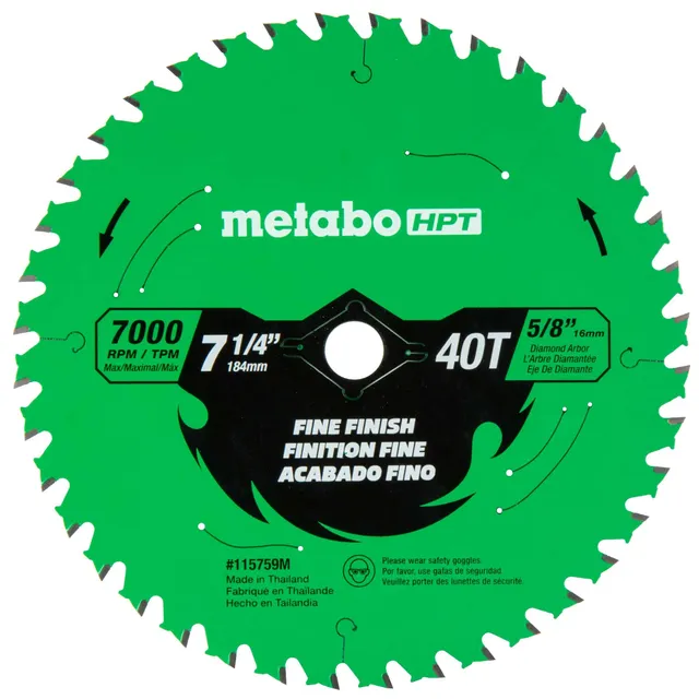 metabo-hpt-circular-saw-fine-finish-blade-7-1-4-inch-40-tooth-tungsten-carbide-p image 1