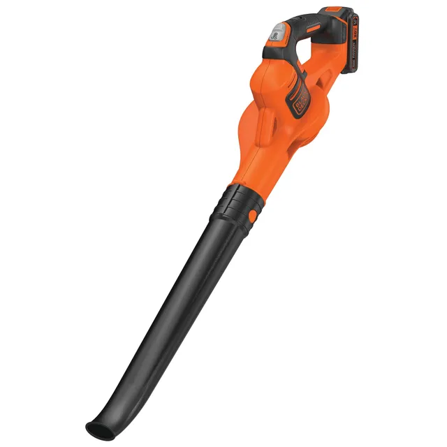 black-decker-20v-max-powerboost-cordless-leaf-blower-with-battery-charger-includ image 1