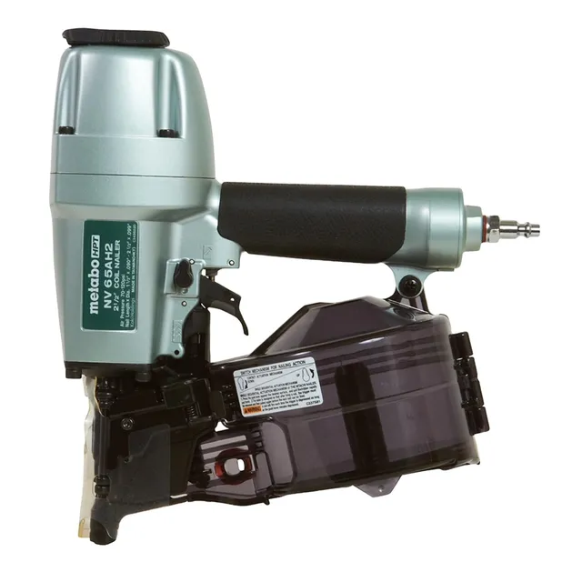 metabo-hpt-nv65ah2-coil-siding-nailer-15-16-pneumatic-siding-nailer-for-sheathin image 1